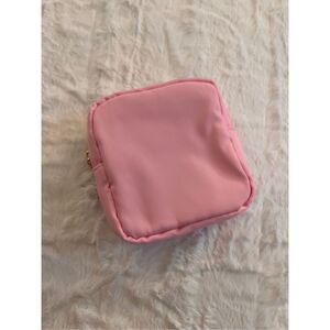Light Pink Small Nylon Pouch